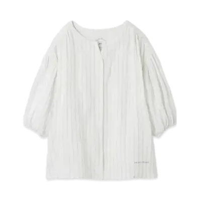 GELATO PIQUE Maternity Gauze Pullover "Stripe"