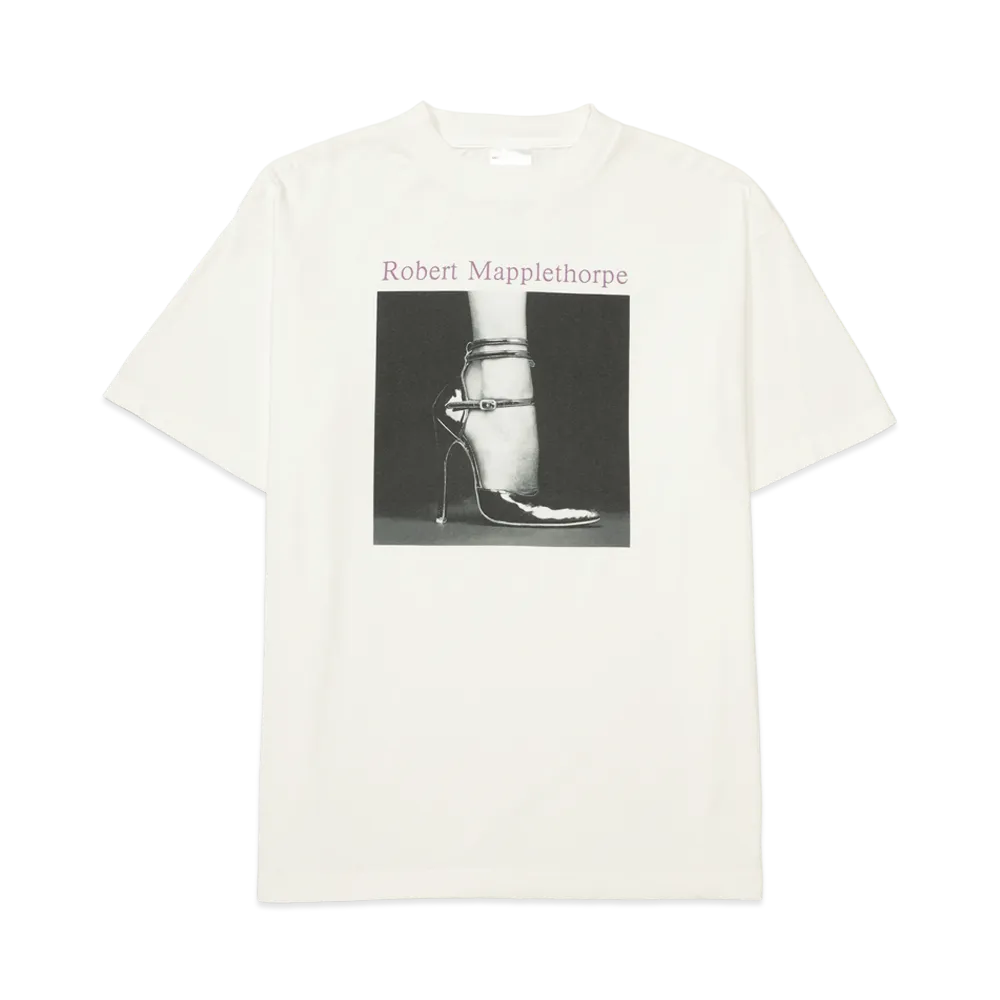 SAINT Mxxxxxx x Robert Mapplethorpe MT SS T-Shirt/Melodyshoe "White"