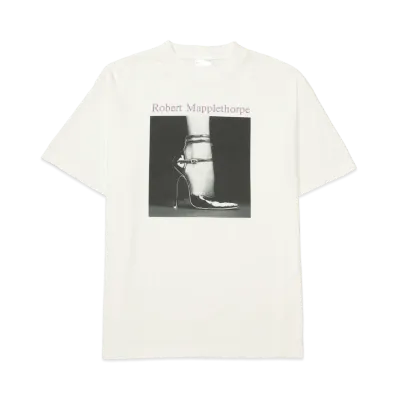 SAINT Mxxxxxx x Robert Mapplethorpe MT SS T-Shirt/Melodyshoe "White"