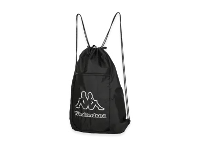 WIND AND SEA x KAPPA Knapsack "Black"