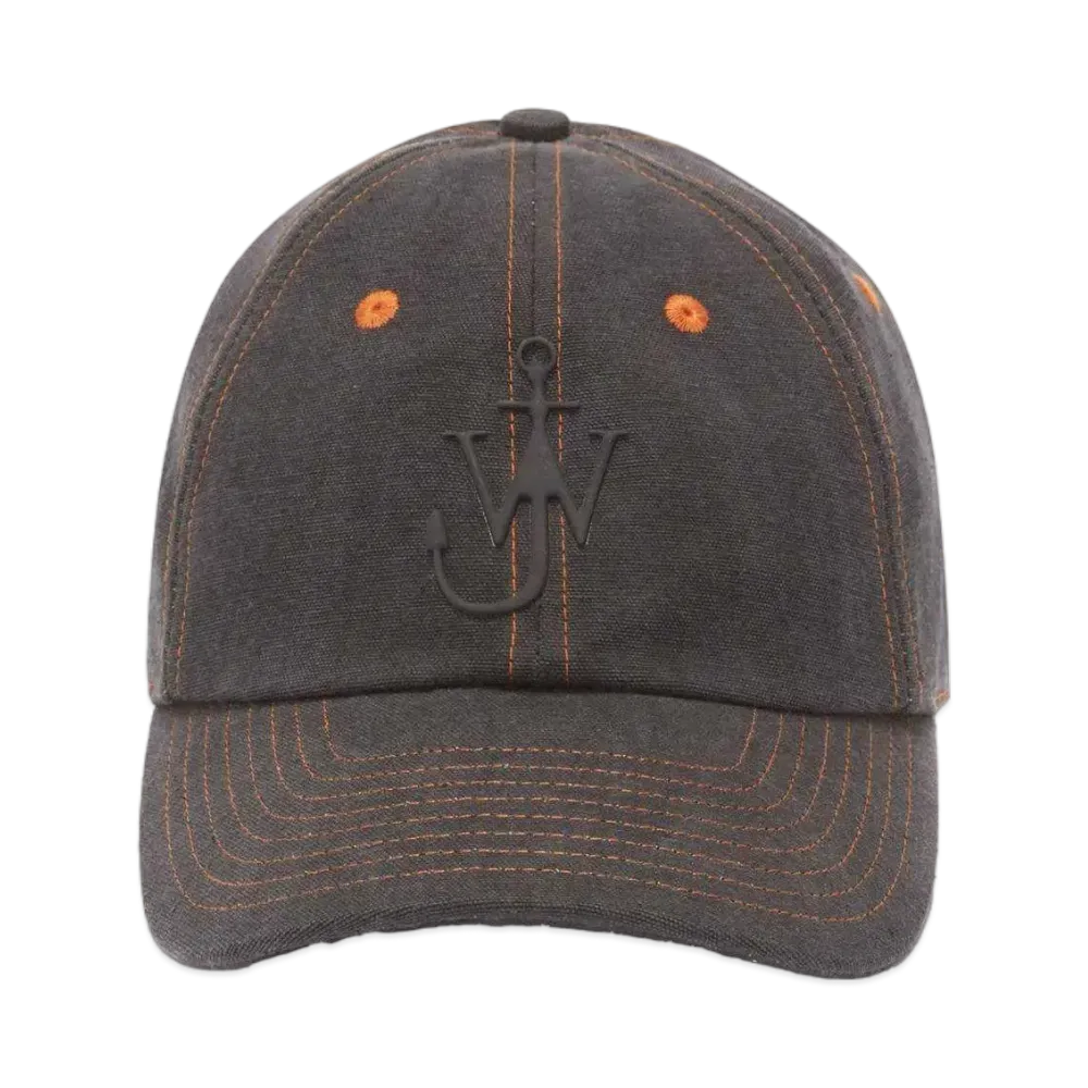 JW ANDERSON Anchor Logo Baseball Cap #5 "Deep Mauve"