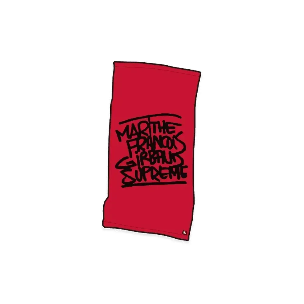 Supreme x Marithe + Francois Girbaud Compressed Towel "Red"