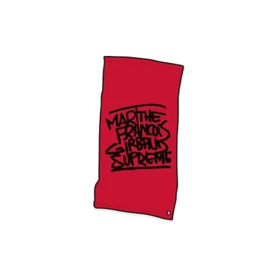 Supreme x Marithe + Francois Girbaud Compressed Towel "Red"