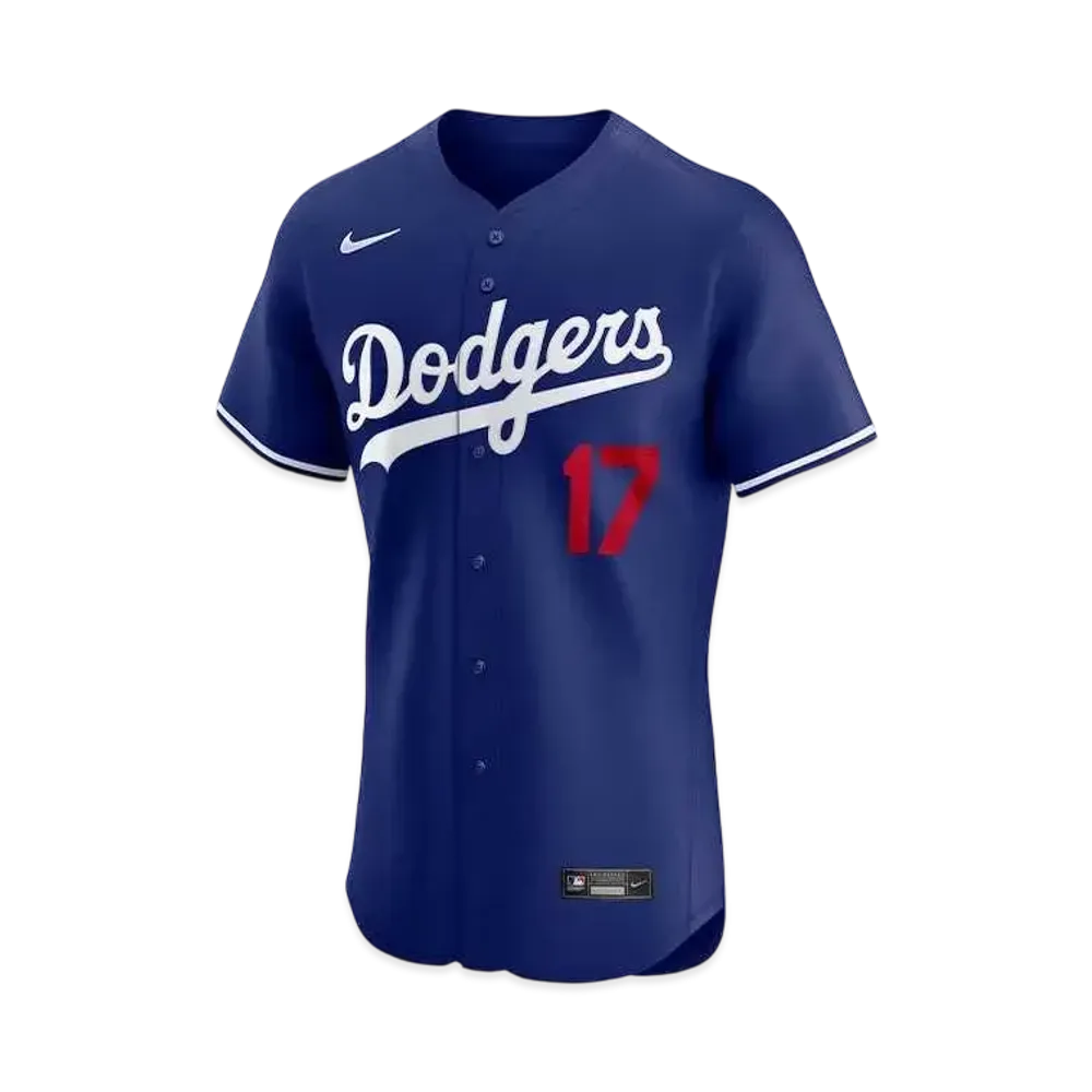 MLB Nike Dodgers Shohei Ohtani Elite Jersey Alternate 2 "Blue"