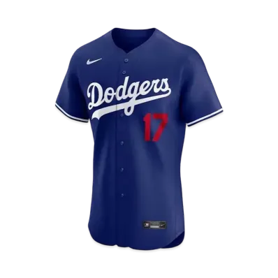 MLB Nike Dodgers Shohei Ohtani Elite Jersey Alternate 2 "Blue"