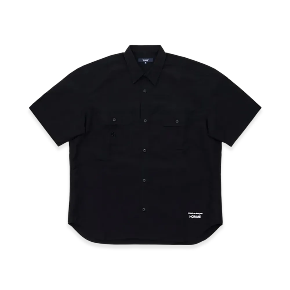 COMME des GARCONS HOMME Nylon Tussah "Black"
