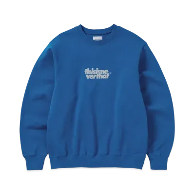 thisisneverthat OL-Logo Crewneck "Blue"