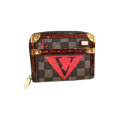Louis Vuitton Damier Zippy Coin Purse Trunk Time