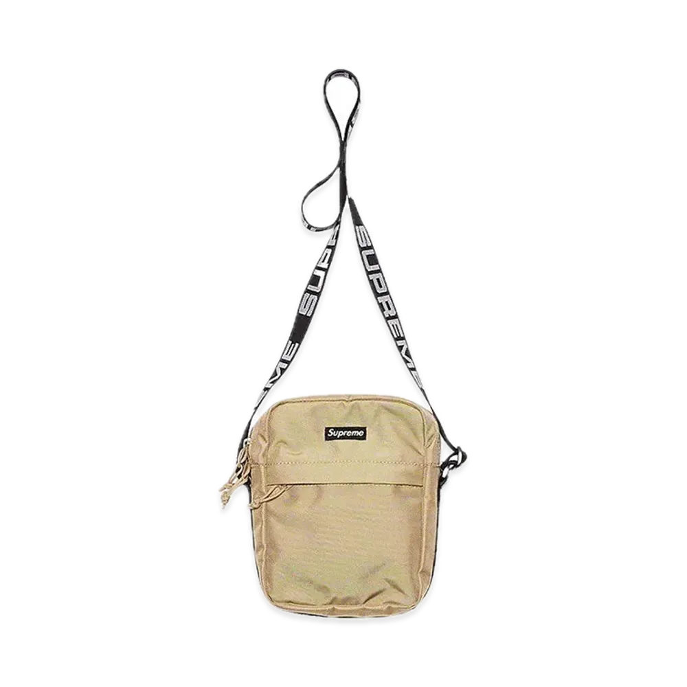シュプリーム 18SS ショルダー バック "タン"