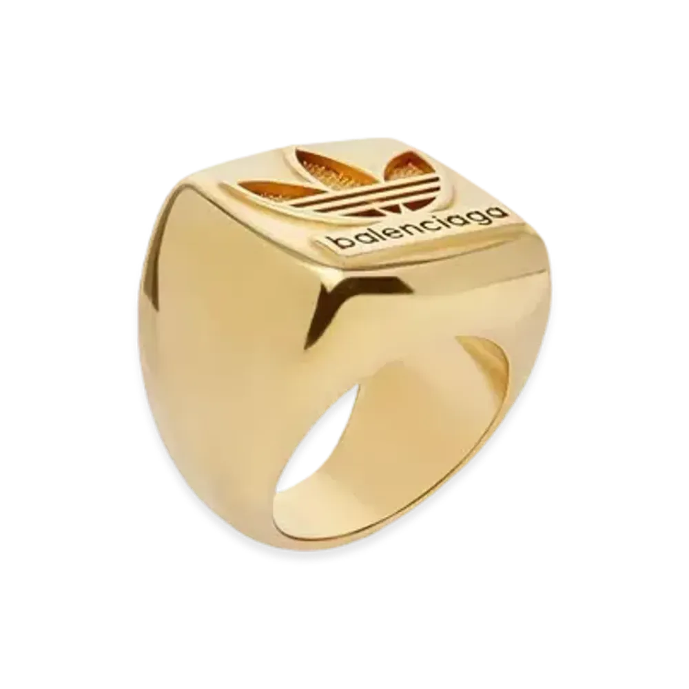 adidas BALENCIAGA Refoil Signet Ring "Gold"