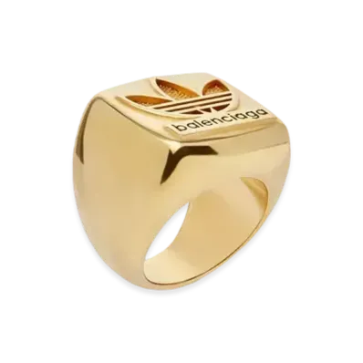 adidas BALENCIAGA Refoil Signet Ring "Gold"