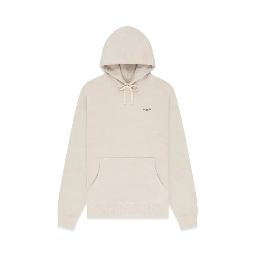 Aime Leon Dore Micro Logo Hoodie "Oatmeal"