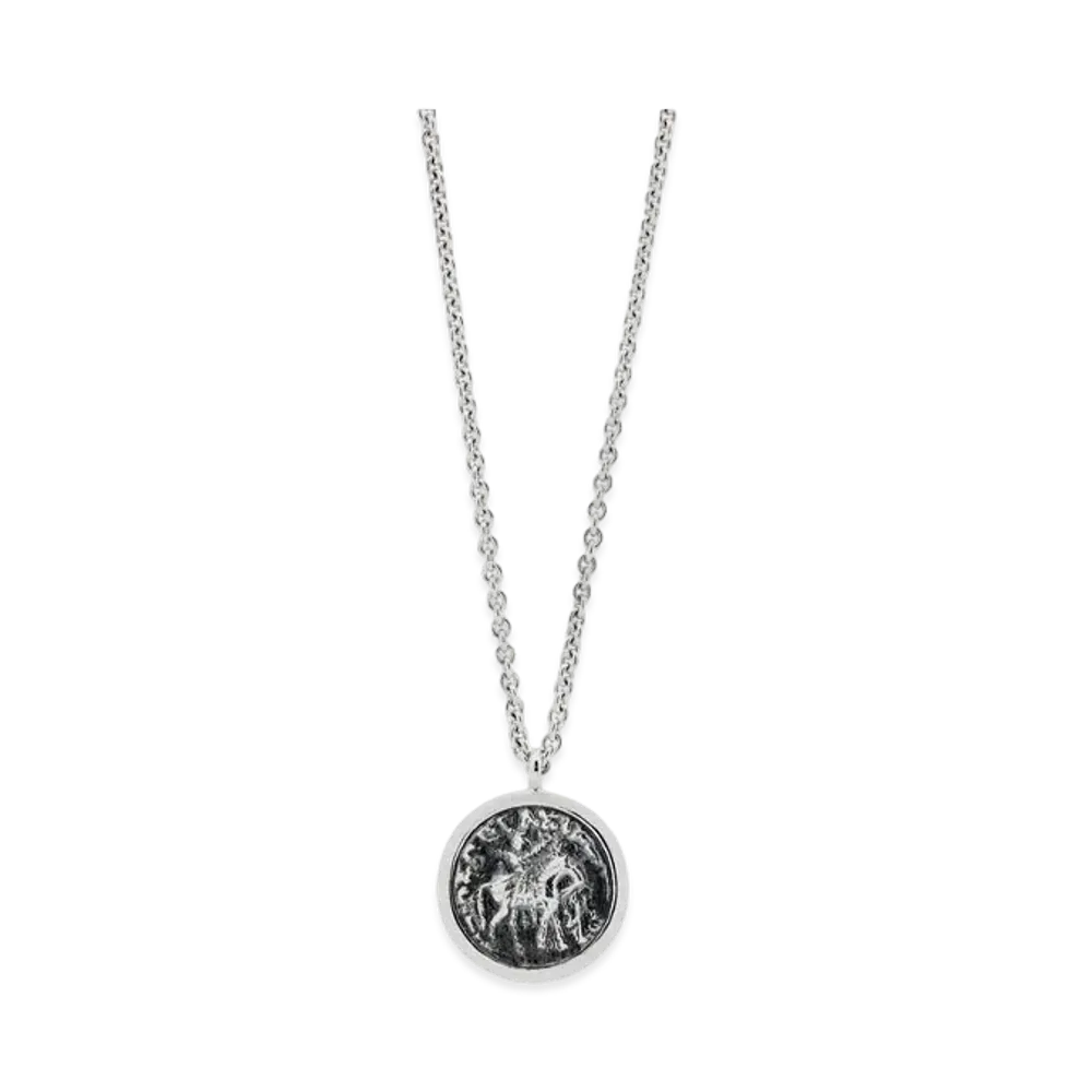 TOMWOOD Coin Pendant "SIlver"