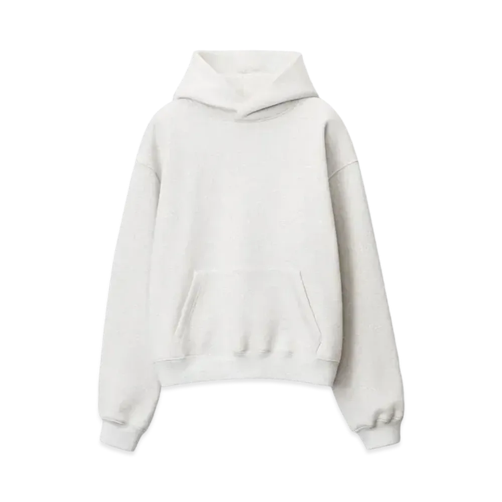 Alexander Wang Dense Fleece Hoodie "Vintage Gray"