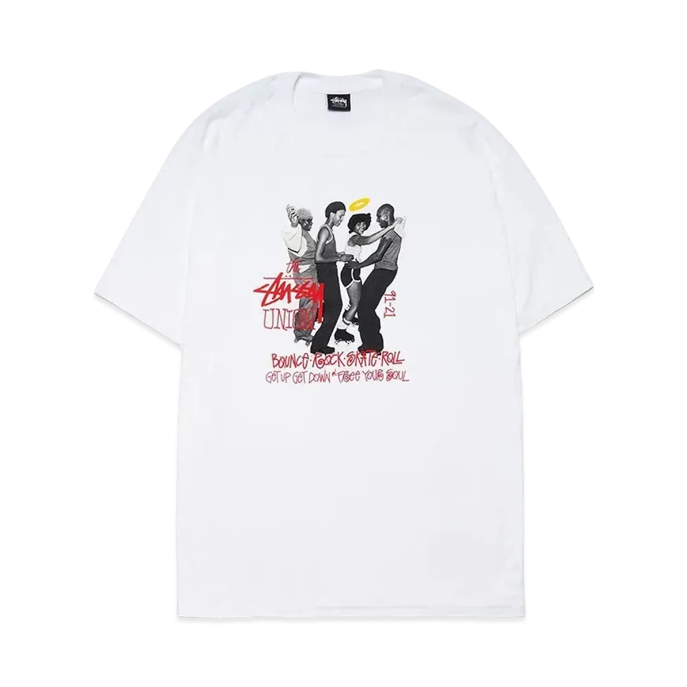 Stussy × Union 30TH Free Your Soul Tee "White"