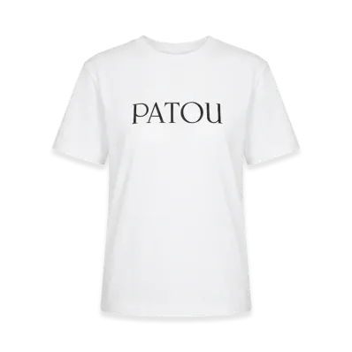 PATOU Women's Logo T-Shirt "White"