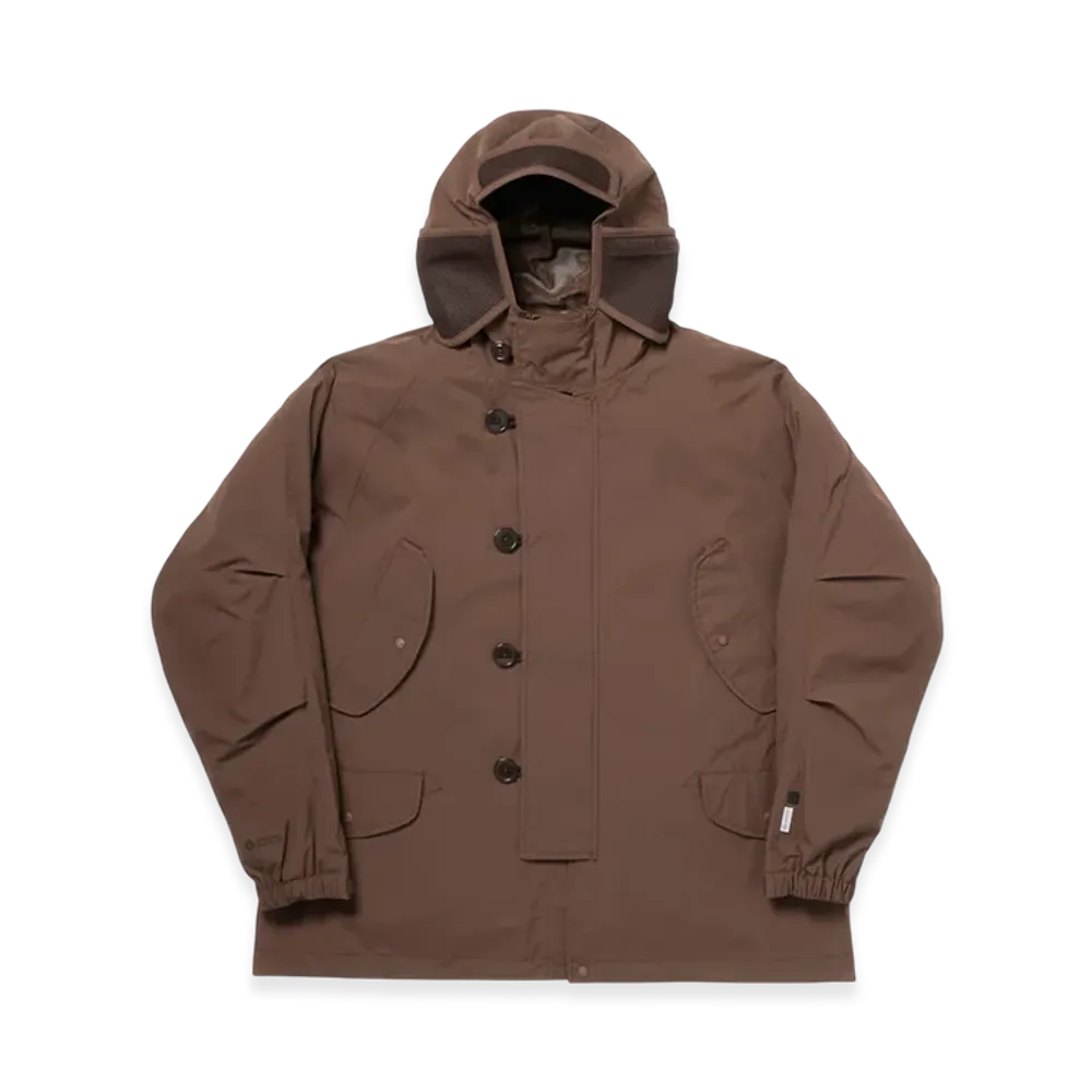 DAIWA PIER39 Women's Windstopper Flight Parka "Brown Gray"