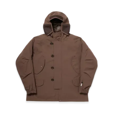 DAIWA PIER39 Women's Windstopper Flight Parka "Brown Gray"