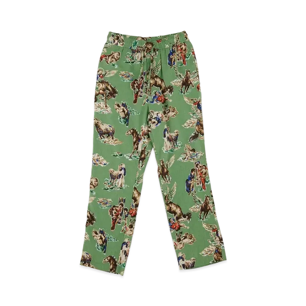 SAINT Mxxxxxx HORSE PJ PANTS "Green"