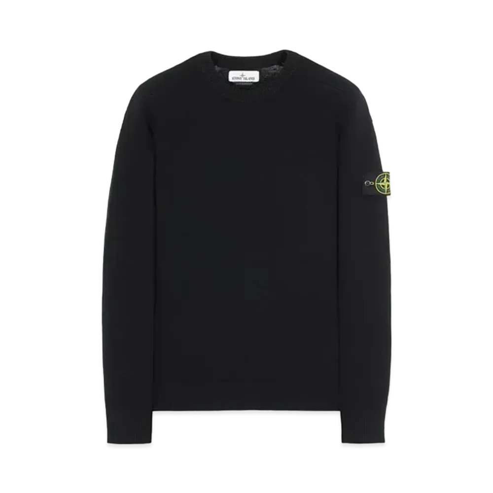Stone Island 508A1 STRETCH WOOL "Black"