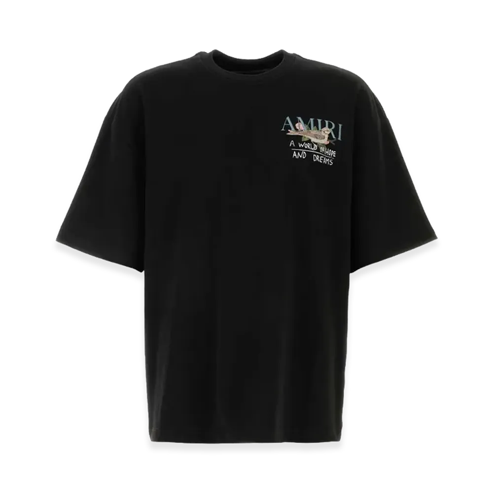 AMIRI Cotton Oversize Tee "Black"