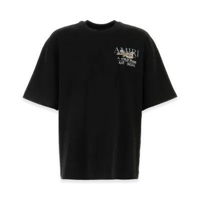 AMIRI Cotton Oversize Tee "Black"