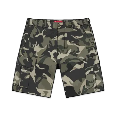 Supreme Cargo Short "Olive Camo" (23SS)