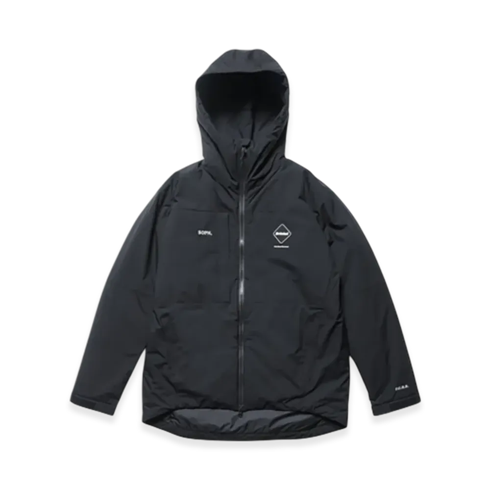 F.C.Real Bristol Insulation Hooded Jacket "Black"
