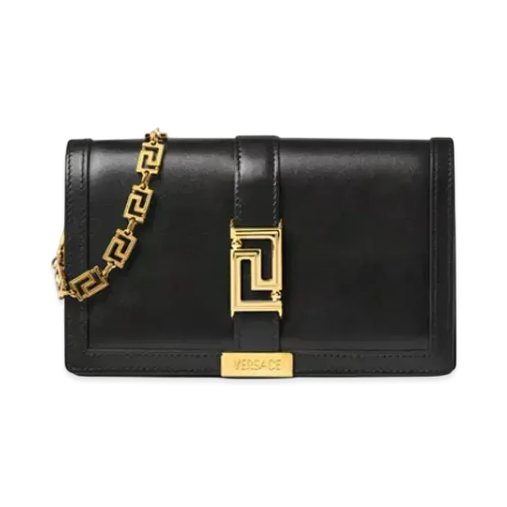 Versace Greca Goddess Mini Bag "Black/Gold"