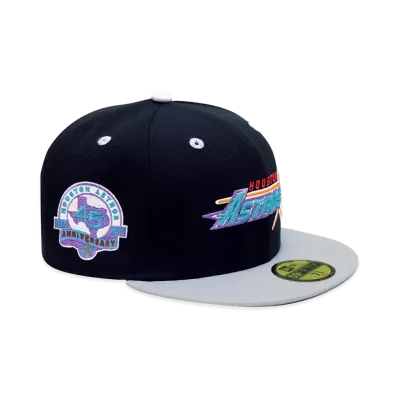 NEW ERA x THE CAP THE CAP 59Fifty Vivid Code Houston Astros "Black/Gray"