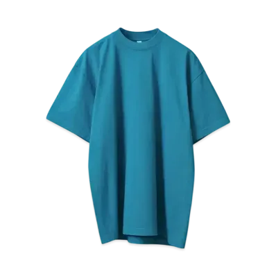 Los Angeles Apparel 6.5oz Garment Dye Crew Veck T-shirt "Dark Teal"
