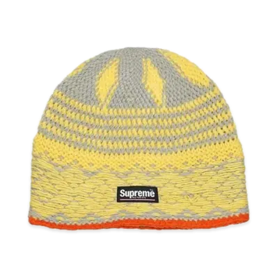 Supreme Diamond Beanie "Grey"