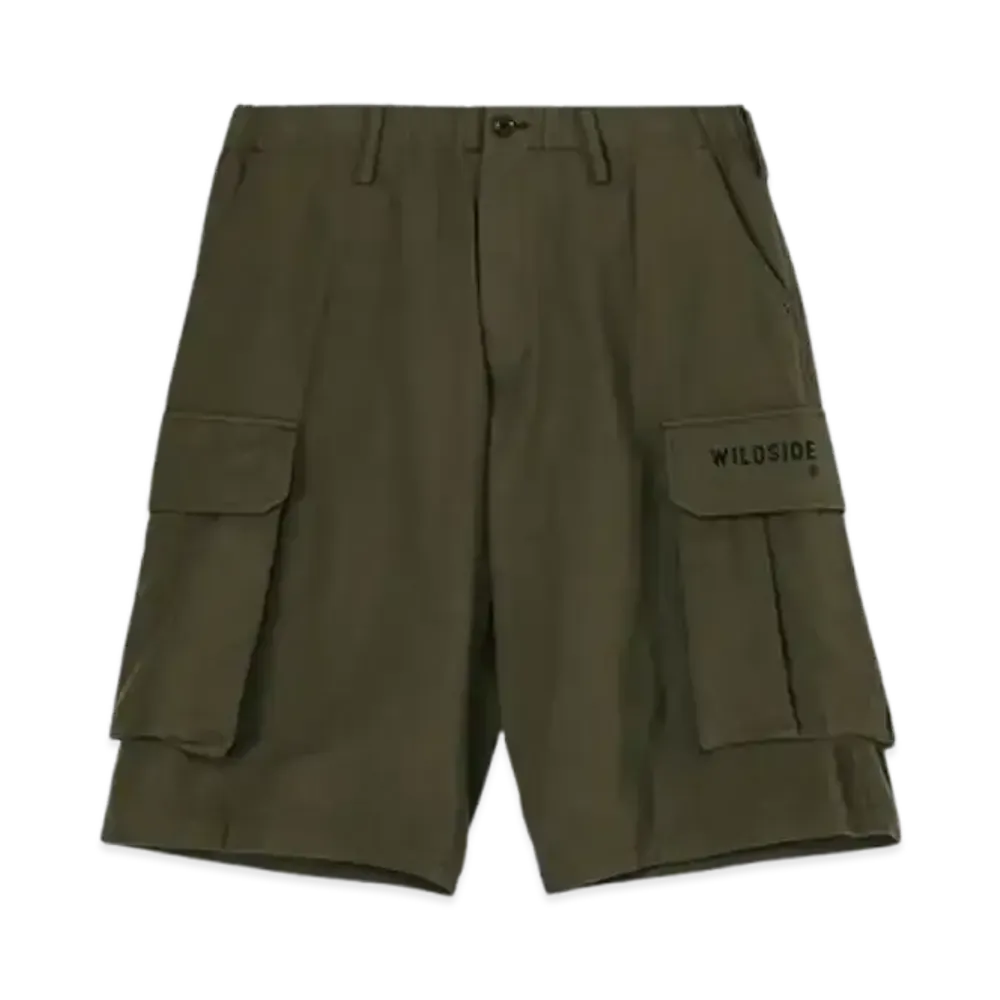WILDSIDE YOHJI YAMAMOTO Short Cargo Pants "Khaki"