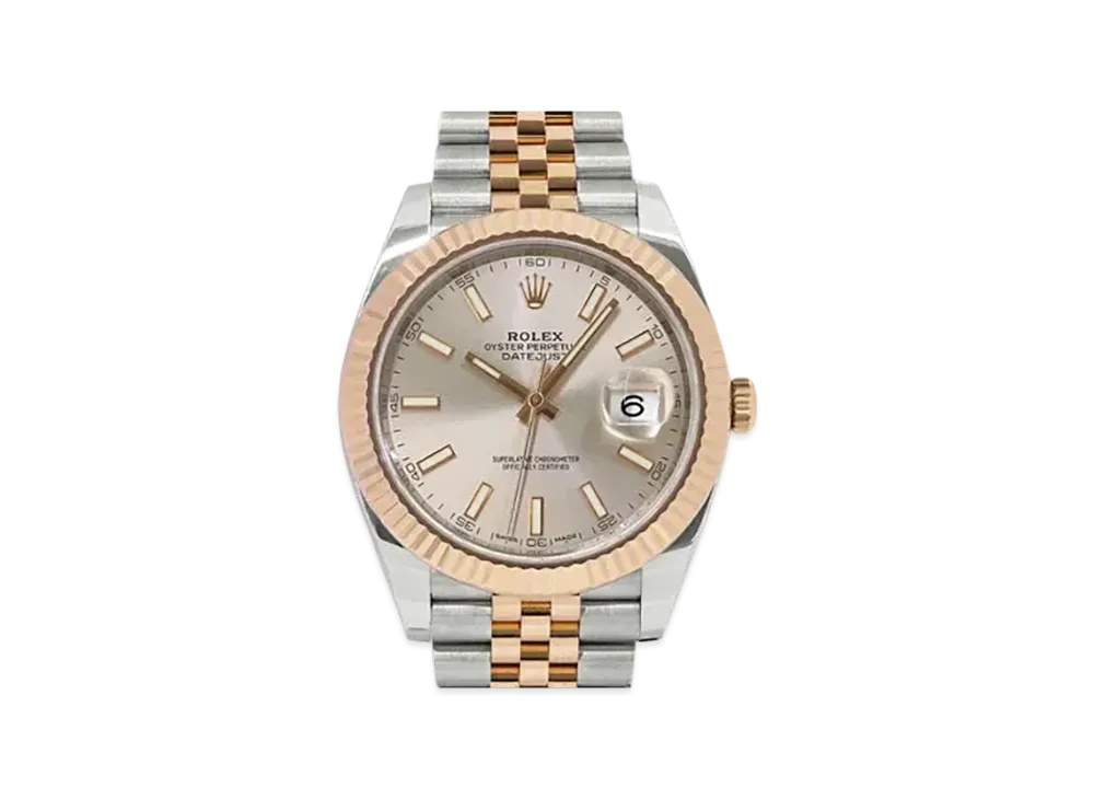 ロレックス デイトジャスト 41 サンダスト文字盤 126331