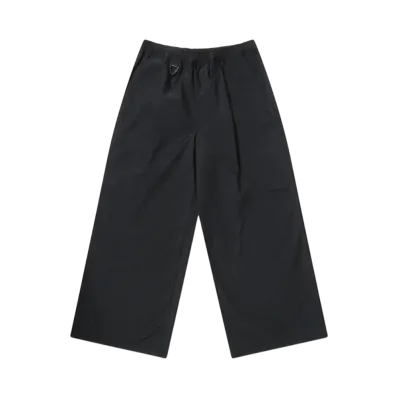 COMME des GARCONS HOMME Polyester Twill Pants "Black"