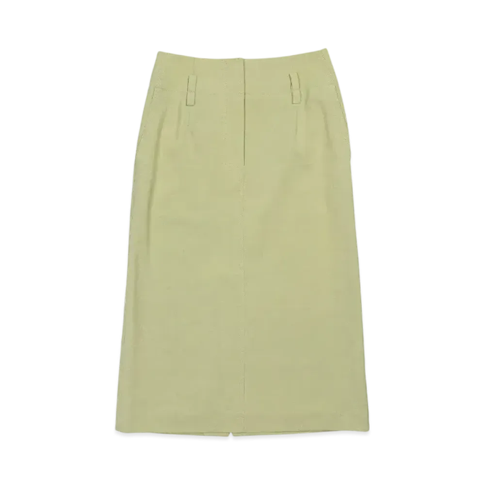 Paul Smith Women's Linen Mix Skirt "LightGreen"