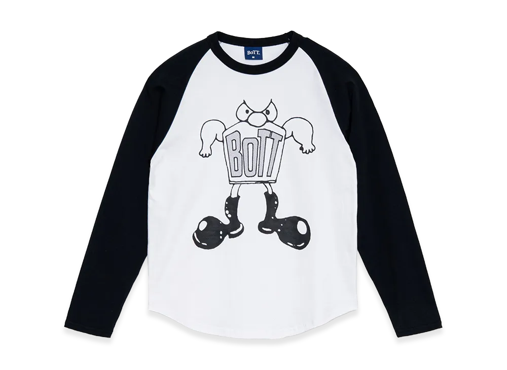 BoTT Big Boots Raglan L/S Tee "White"