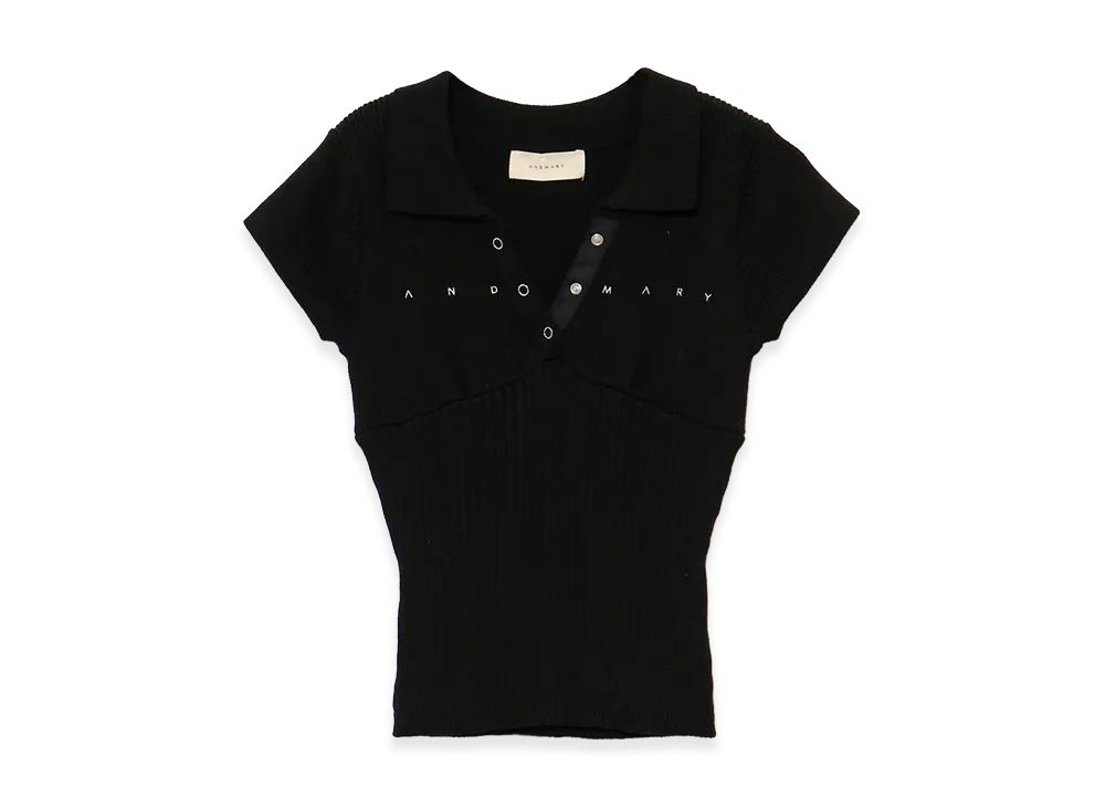ANDMARY Women's Lindsay Logo Tops 