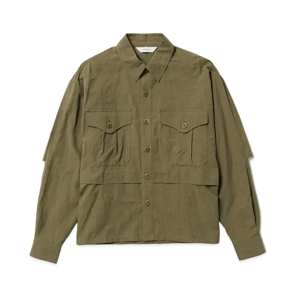 Sasquatchfabrix Utility Ventilation Shirt "Olive"