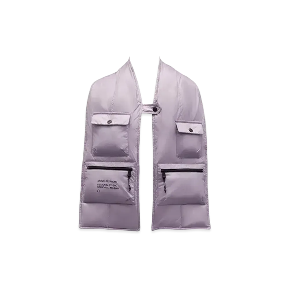 MONCLER fragment Muffler "Lilac"