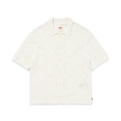 Levi's Sweater Camp Shirt "White"