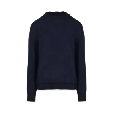 Maison Margiela Elbow Patch Sweater "Navy"