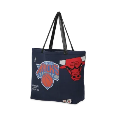 WIND AND SEA x NBA Jacquard Knit Carryall Bag "Bulls Knicks"