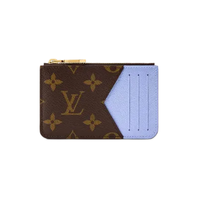 Louis Vuitton Romy Card Holder Monogram "Blue Frost"