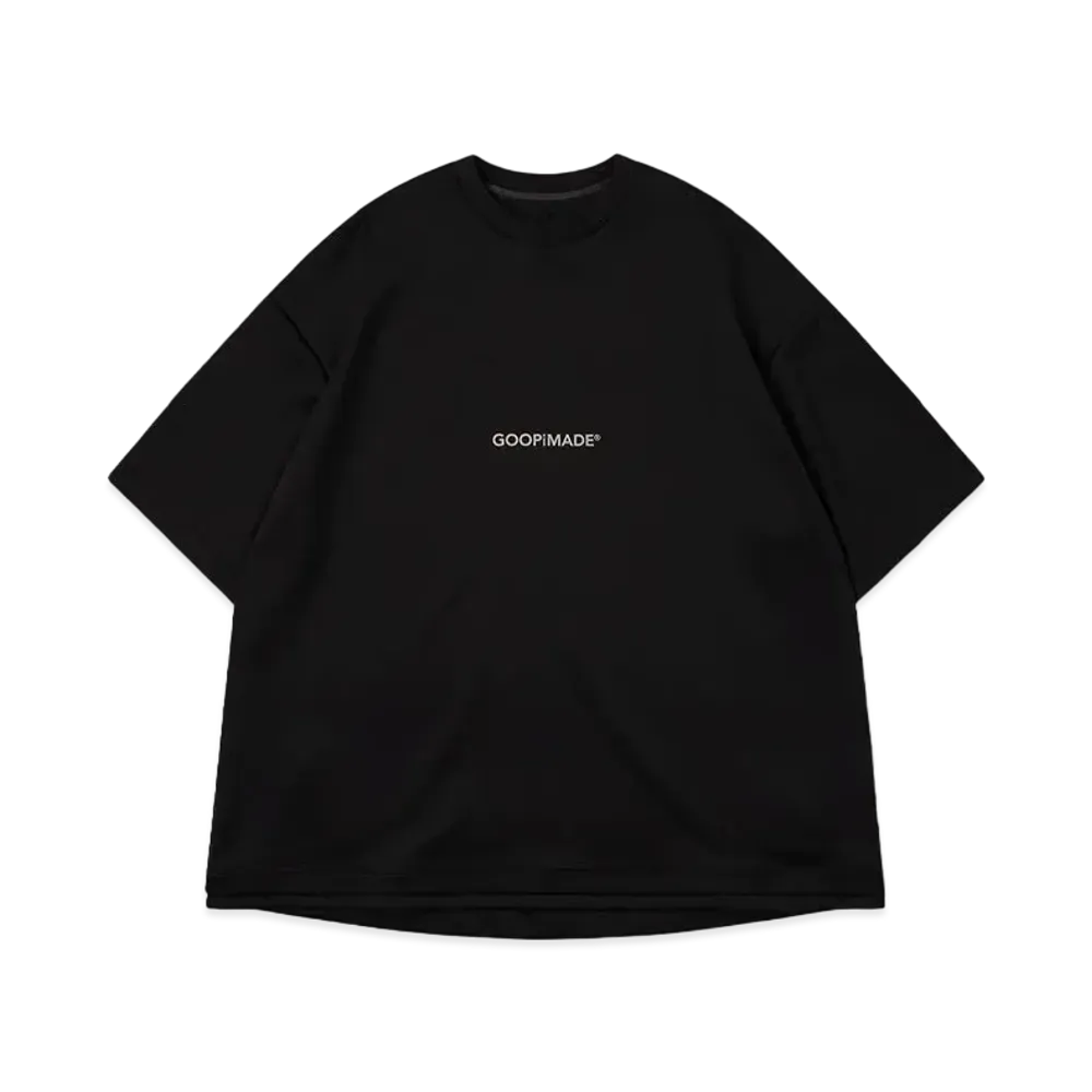 GOOPiMADE Oversized Logo Tee "SHADOW"