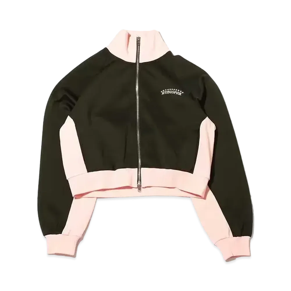 atmos pink Bicolor Track Jacket "Khaki"