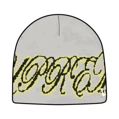 Supreme New Era Cursive Beanie "Grey"