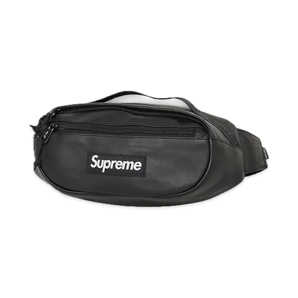 Supreme Leather Waist Bag 