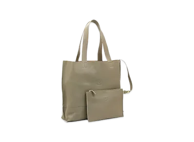 IL BISONTE Tote Bag "Tortora"