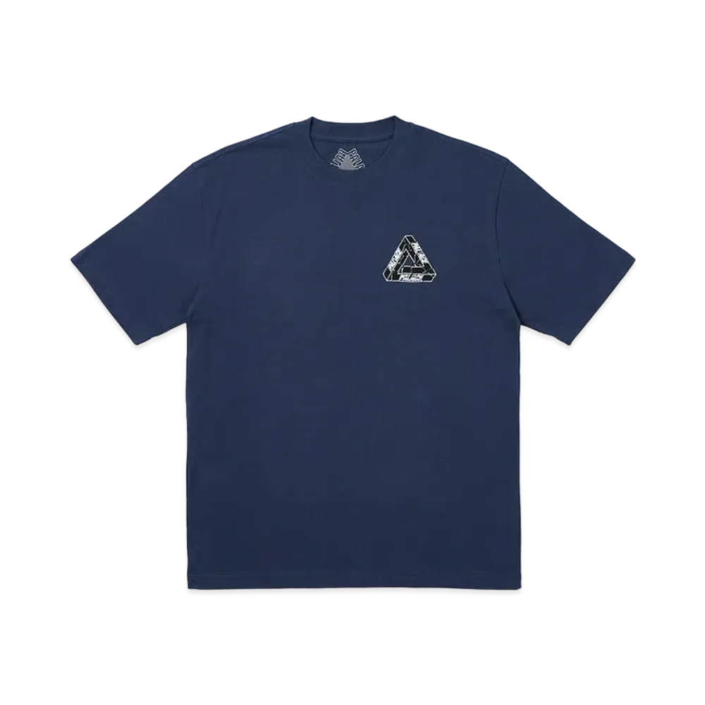 PALACE Tri-Ripped T-Shirt "Navy"